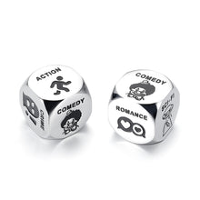 Load image into Gallery viewer, 1PC Anniversary Date Night Dice Gifts for Him Husband Couples Gifts for Boyfriend Girlfriend Date Night Ideas Cute Gifts for Birthday Engagement Anniversary Wedding Gifts for Husband Wife Movie Lovers