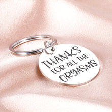Load image into Gallery viewer, Funny Gifts Keychain for Men Boyfriend Girlfriend Couples Valentines Anniversary Wedding Gifts for Him Husband Hubby from Women Wife Wifey Romantic Gifts Keyring for Birthday Christmas Thanksgiving