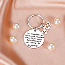 Load image into Gallery viewer, Inspirational 2022 Graduation Gifts Keychain for Boys Girls Senior Grads Gifts for Nurse College High School Graduates Motivational Gift for University Medical Students Friends Son Daughter Graduation
