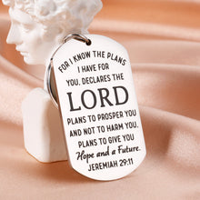 Load image into Gallery viewer, Graduation Gifts Keychain for Him Her Class of 2022 High School College Inspirational Bible Verse Gifts for Senior Nurse Students Medical Christian School Graduates Grad Gifts for Masters Son Daughter