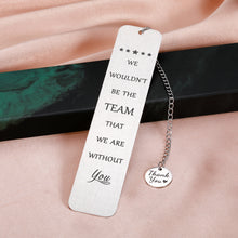 Load image into Gallery viewer, Coworker Thank You Employee Appreciation Team Gifts for Manager Leader Boss's Day Gifts Bookmark for Coach Boss Lady Colleague Going Away Leaving Birthday Retirement Mentor Supervisor Office Christmas