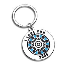 Load image into Gallery viewer, I Love You 3000 Keychain Inspirational Gift Keychain Fan Gift for Wife, Girlfriend, Boyfriend, Husband Gift Thanksgiving Christmas Stcoking Stuffer