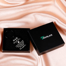 Load image into Gallery viewer, Dad Gifts from Daughter Fathers Day Appreciation Gifts Keychain for Daddy Bonus Dad Birthday Retirement Funny Dad Gifts for Stepdad New Dad to be Husband Papa from Kids Wife Christmas Valentines Gifts