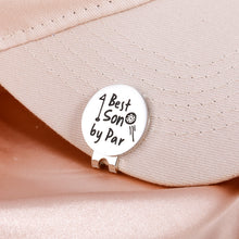 Load image into Gallery viewer, Golf Ball Marker Gifts for Son Birthday Christmas Gifts to My Son Golf Gifts for Men Golfer Teenage Boys from Mom Dad Funny Valentines Graduation Back to School Gifts for Him Kids Magnetic Hat Clip