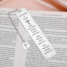 Load image into Gallery viewer, Confirmation Gifts for Teenage Boys Girls Christian Religious Gifts for Women Men Catholic Confirmation Baptism Gifts for Godson Goddaughter Bible Verse Bookmark Christmas Birthday Church Bulk Gifts