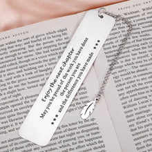 Load image into Gallery viewer, Inspirational Retirement Gifts for Women Men Appreciation Bookmark with Chain for Retired Boss Leader Office Colleagues Happy Retirement Coworker Leaving Gifts for Teacher Nurse Retiree Book Lovers