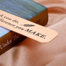 Load image into Gallery viewer, Employee Appreciation Bookmark for Team Office Thank You Retirement Gifts for Women Men Teacher Coworker Leaving Farewell Work Gift for Boss Leader Colleague Birthday Holiday Christmas Book Lover Gift