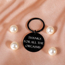 Load image into Gallery viewer, Funny Gag Gifts for Men Boyfriend Naughty Valentines Day Gifts Keychain for Him Husband Hubby from Wife Girlfriend Cute Couple Jewelry for Wedding Anniversary Birthday Engagement Soulmate Lovers Gifts