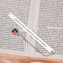 Load image into Gallery viewer, Great Leaders Gift for Boss Supervisor Mentor Bosses Day Bookmark Gifts for Women Men Boss Lady PM Coworker Leaving Farewell Retirement Promotion Thank You Appreciation Leadership New Job Holiday Gift