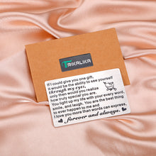 Load image into Gallery viewer, Boyfriend Husband Anniversary Wallet Card Insert for Him Her I Love You Gifts for Couple Hubby Fiance Birthday Valentine from Wife Girlfriend Romantic Engagement Wedding Card for Men Christmas Present