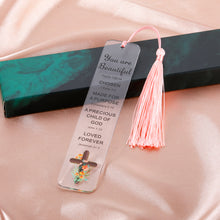 Load image into Gallery viewer, Inspirational Christian Gifts for Women Bible Verse Bookmark Baptism Gifts for Girls Religious Christmas Stocking Stuffers for Teen Girls Daughter Goddaughter Sister Friends Easter Church Bulk Gifts