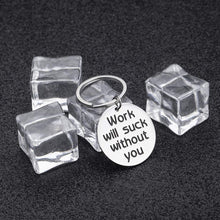 Load image into Gallery viewer, Coworker Leaving Gifts for Women Men Valentine Gifts Keychain Thank You Appreciation Funny Gift Mens Friends Office Keyring Supervisor Boss Colleagues Retirement Birthday Wedding Going Away Goodbye