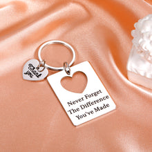 Load image into Gallery viewer, Coworker Leaving Gifts for Boss Colleague Teacher Retirement Gifts Keychain for Women Men Thank You Appreciation Gifts for Employees Leader Coach Farewell Going Away for Nurse Social Worker Volunteer