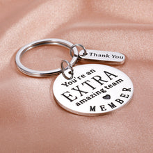 Load image into Gallery viewer, Team Employee Appreciation Gifts for Office Staff Team Member Thank You Keychain for Boss Leader Colleague Going Away Farewell Coworker Leaving Gift for Retirement Birthday Christmas Work Holiday Gift