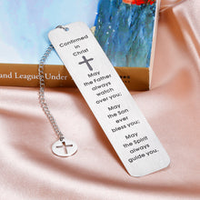 Load image into Gallery viewer, Confirmation Gifts for Teenage Boys Girls Christian Religious Gifts for Women Men Catholic Confirmation Baptism Gifts for Godson Goddaughter Bible Verse Bookmark Christmas Birthday Church Bulk Gifts