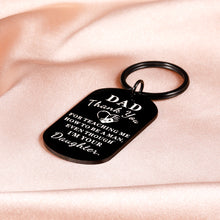 Load image into Gallery viewer, Dad Gifts from Daughter Fathers Day Appreciation Gifts Keychain for Daddy Bonus Dad Birthday Retirement Funny Dad Gifts for Stepdad New Dad to be Husband Papa from Kids Wife Christmas Valentines Gifts