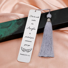 Load image into Gallery viewer, Bible Verse Bookmark Christian Religious Faith Gifts for Women Men Easter Gifts for Kids Boys Girls Prayer Bible Believer Catholic Gifts for Godson Goddaughter Friends Birthday Christmas Thanksgiving