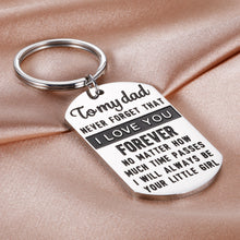 Load image into Gallery viewer, Dad Christmas Gifts I Love You Dad Keychain from Daughter Christmas Father’s Day Gifts for Daddy Stepdad Father Bonus Dad Husband Birthday Valentine Wedding Gift To My Dad for Father of the Bride Papa