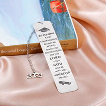 Load image into Gallery viewer, Graduate Gifts Bookmark Class of 2023 Inspirational Bible Verse Religious Gifts for Senior High School College Son Daughter Nurse Christian School Graduation Gifts for Medical Grads Boys Master Friend
