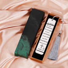 Load image into Gallery viewer, Christian Christmas Gifts for Women Men Bible Verse Bookmark Religious Easter Gifts for Kids Godson Goddaughter Inspirational Graduation Catholic Baptism Gifts for Teen Boys Birthday Thanksgiving Gift