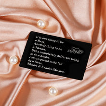 Load image into Gallery viewer, Boss Christmas Gifts Thank You Boss Metal Wallet Insert Card for Men Women Mentor Leader Boss Lady Male Bosses Day Gifts Coworker Leaving for Supervisor Manager Colleague Retirement Birthday Gift