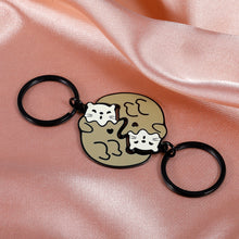 Load image into Gallery viewer, Cute Stuff Couple Gifts for Boyfriend Girlfriend Otter Lover Birthday Christmas Valentines Gifts for Husband Wife Otter Half Otter Matching Gifts Keychain for Best Friend Sister Fiance Him Anniversary