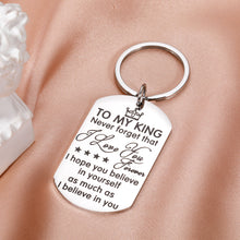 Load image into Gallery viewer, Valentines Day Gift for Him Husband Boyfriend Anniversary Keychain Gifts for Hubby Groom from Wife Bride Girlfriend I Love You Gifts for Birthday Wedding Engagement Love Gift for Fathers Day Christmas