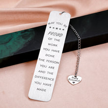 Load image into Gallery viewer, Happy Retirement Bookmark Gifts for Women Men Retirement Appreciation Gifts for Retired Colleague Employee Coworker Leaving Gifts for Teacher Nurse Retiree Friend Farewell Female Male Boss Book Lovers