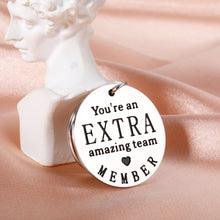 Load image into Gallery viewer, Team Employee Appreciation Gifts for Office Staff Team Member Thank You Keychain for Boss Leader Colleague Going Away Farewell Coworker Leaving Gift for Retirement Birthday Christmas Work Holiday Gift
