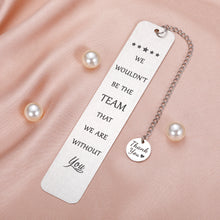 Load image into Gallery viewer, Coworker Thank You Employee Appreciation Team Gifts for Manager Leader Boss's Day Gifts Bookmark for Coach Boss Lady Colleague Going Away Leaving Birthday Retirement Mentor Supervisor Office Christmas