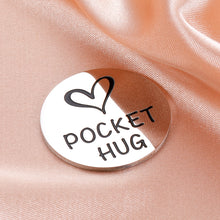Load image into Gallery viewer, Pocket Hug Token Get Well Soon Gifts for Women Men Long Distance Relationship Cancer Survivor Gifts for Friends Christmas Stocking Stuffers Graduation Gifts for Teen Boys Girls Birthday Inspirational