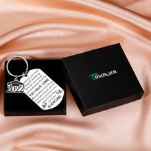 Load image into Gallery viewer, 2022 Graduation Gifts Keychain for Him Her Teens Inspirational Graduation Gifts for Women Men College High School Nurse Master PhD Law Medical Students Grad Gifts for Senior Class of 2022 Son Daughter