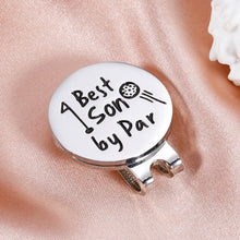 Load image into Gallery viewer, Golf Ball Marker Gifts for Son Birthday Christmas Gifts to My Son Golf Gifts for Men Golfer Teenage Boys from Mom Dad Funny Valentines Graduation Back to School Gifts for Him Kids Magnetic Hat Clip