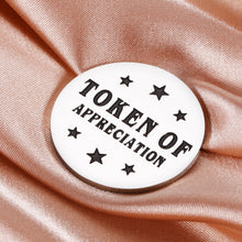 Load image into Gallery viewer, Coworker Christmas Gifts Token of Appreciation for Team Leader Boss Day Gifts for Supervisor Thank You Gifts Coworker Employee Staff Farewell Going Away Retirement Gifts for Social Worker Double-Sided