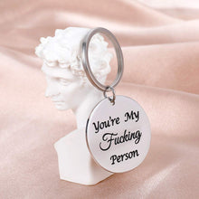 Load image into Gallery viewer, You are My Person Gifts BFF Women Teens Girls Best Friends Keychain BFF Keychain Friendship Charms Birthday Graduation Wedding Distance Present Jewelry