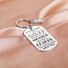 Load image into Gallery viewer, Boss Christmas Gifts for Mentor Leader Boss Appreciation Gifts Keychain for Supervisor Colleague Office Employee Thank You Gift for Coworker Leaving Farewell Retirement Gift for Boss Lady Birthday