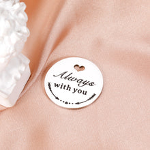 Load image into Gallery viewer, Pocket Hug Token Miss You Gifts for Boyfriend Husband Valentines Day Long Distance Relationship Love Gifts for Couple Family Social Distancing Isolation Friendship Keepsake for Friend BFF Double-Sided