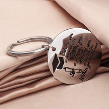 Load image into Gallery viewer, Graduation Gifts Keychain for Class 2021 Her Him Daughter Son Women Men- BFF Gift for Friend Pendant Keyring Behind You All Memories Before You All Your Dream-Lucky Penny Birthday Keyrings