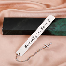 Load image into Gallery viewer, Baptism Gift Bookmark for Boys Girls Christmas Adult Baptism Gifts for Godson Goddaughter Godchild First Communion Gift for Women Men Catholic Religious Gifts Keepsake for Daughter Son Family Friends