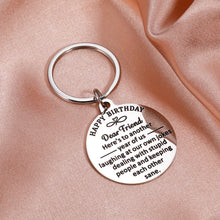 Load image into Gallery viewer, Happy Birthday Gifts for Men Best Friend Birthday Gifts for Women BFF Funny Friendship Gifts for Boss Coworker Friends Unique 30th 40th 50th Birthday Gifts for Bestie Soul Sister Bday Christmas Gifts