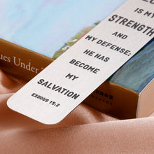 Load image into Gallery viewer, Christian Religious Bookmark Gifts for Women Men Bible Verse First Communion Baptism Church Bulk Gifts for Teen Boy Girl Godson Goddaughter Bible Prayer Gifts for Book Lovers Birthday Christmas Easter