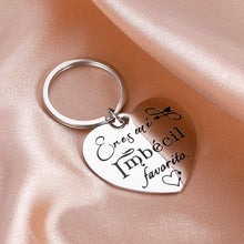 Load image into Gallery viewer, Valentines Day Gifts You’re My Favorite Keychain Husband Gifts for Boyfriend from Wife Girlfriend Wedding Birthday -Anniversary for Wife Her Him Wifey Hubby Eres Mi Imbécil Favorito.