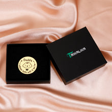 Load image into Gallery viewer, New Parents Gifts for Mom Dad to be Funny Decision Coin Congratulations New Baby Gifts for Expecting Mommy Daddy Christmas Pregnancy Gifts for Wife First Time Mom Fathers Day Baby Shower Birthday Gift