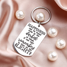 Load image into Gallery viewer, Inspirational Graduation Keychain Gifts For Men Women Teen Boys Girls Friends - BFF Gifts- Harry Potter Fans-Happiness Can Be Found Even in The Darkest of Times Birthday Graduation Albus Dumbledore