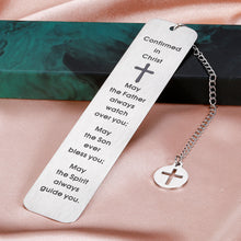Load image into Gallery viewer, Confirmation Gifts for Teenage Boys Girls Christian Religious Gifts for Women Men Catholic Confirmation Baptism Gifts for Godson Goddaughter Bible Verse Bookmark Christmas Birthday Church Bulk Gifts
