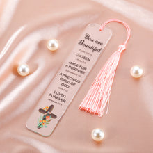 Load image into Gallery viewer, Inspirational Christian Gifts for Women Bible Verse Bookmark Baptism Gifts for Girls Religious Christmas Stocking Stuffers for Teen Girls Daughter Goddaughter Sister Friends Easter Church Bulk Gifts