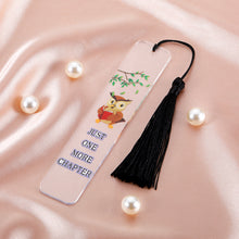 Load image into Gallery viewer, Just One More Chapter Bookmark for Book Lovers Funny Book Markers for Teens Stocking Stuffers Inspirational Bookmark for Boys Girls Friend Reading Reader Graduation Gifts for Student Teacher Christmas