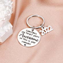 Load image into Gallery viewer, Class of 2022 Graduation Gift for Him Her Teen Girl Boy Inspirational Keychain for College Senior High School Graduate Nurse Grads Gifts for Son Daughter Doctor Medical Student Master Friends Keyring