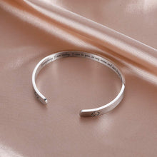 Load image into Gallery viewer, Family Tree Bracelets for Women Inspirational Gifts for Mom Mother from Daughter Son Mothers DAY Motivational Birthday Cuff Bangle Personalized Mantra Jewelry Expandable