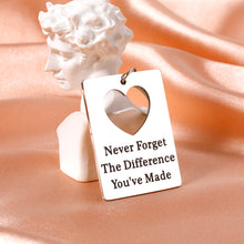 Load image into Gallery viewer, Coworker Leaving Gifts for Boss Colleague Teacher Retirement Gifts Keychain for Women Men Thank You Appreciation Gifts for Employees Leader Coach Farewell Going Away for Nurse Social Worker Volunteer